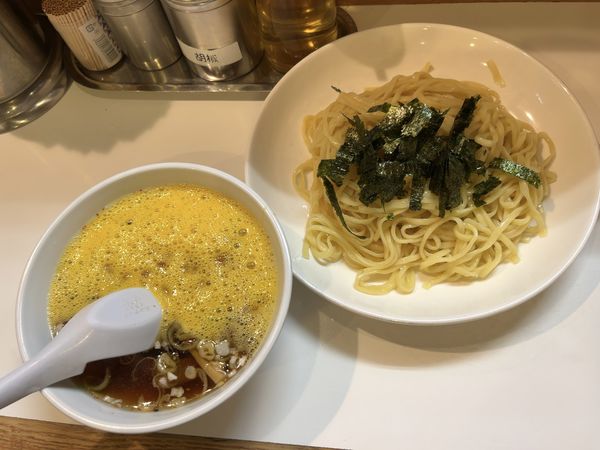 「納豆ざるらぁめん」@らぁめん ほりうち 新橋店の写真