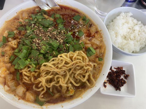 「勝浦タンタン麺850」@ビンギリの写真