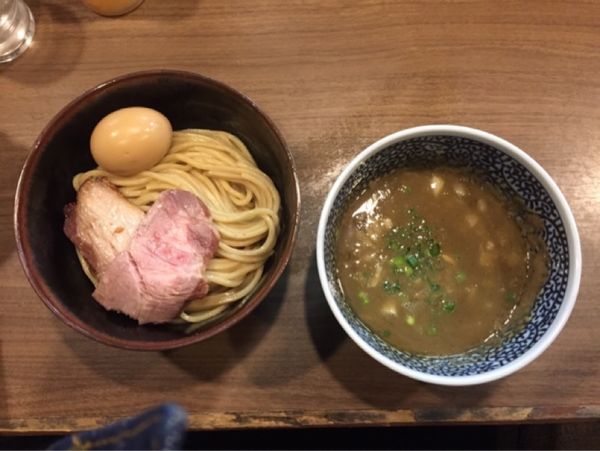 「極濃煮干しつけ麺」@煮干しつけ麺 宮元の写真
