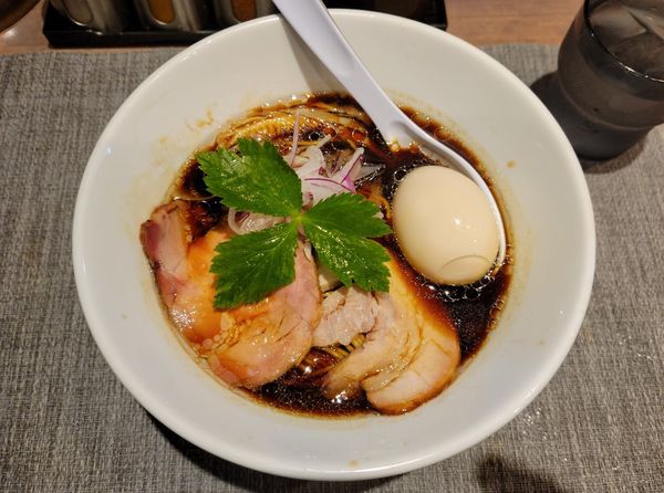 「たまり醤油そば」@麺屋 必道の写真