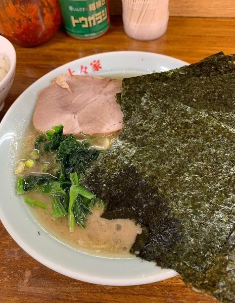 「ラーメン　のりまし」@横浜家系ラーメン上々家の写真
