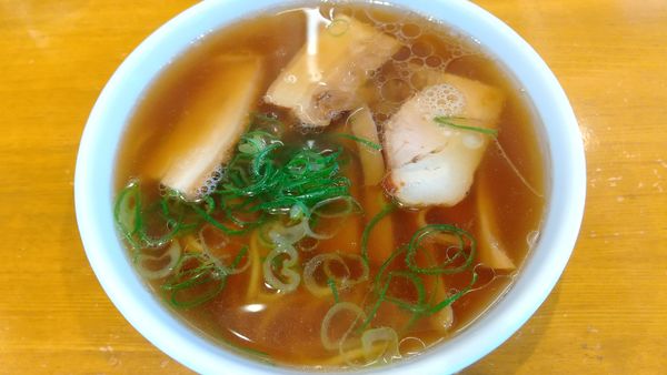 「中華そば・ミニ（￥550）」@中華そば 冨士屋 ホテルグランビア岡山店の写真