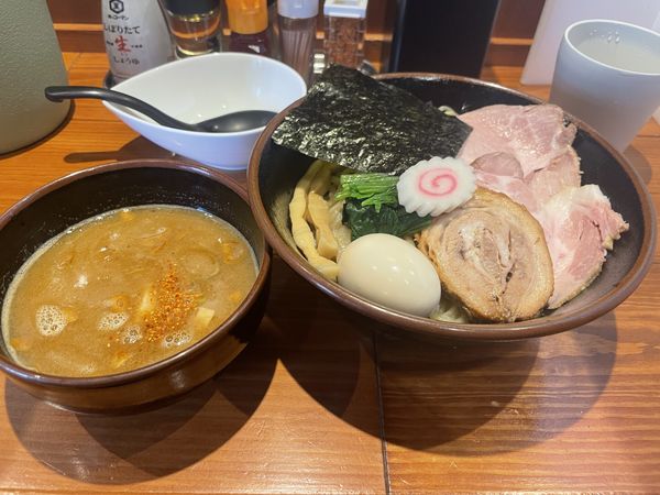 「特製つけ麺」@麺屋 真心の写真