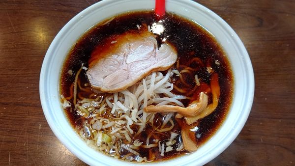 「中華そば」@ホワイト餃子 はながさ本店の写真