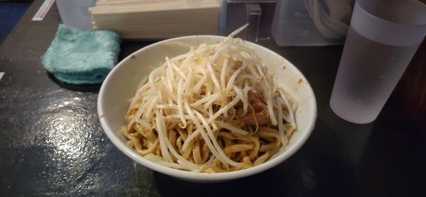 「M・Oスープ無し（麺半分）」@凛 渋谷店の写真