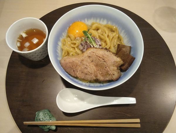 「油そばこってり鶏油980円」@手打麺祭 かめ囲の写真