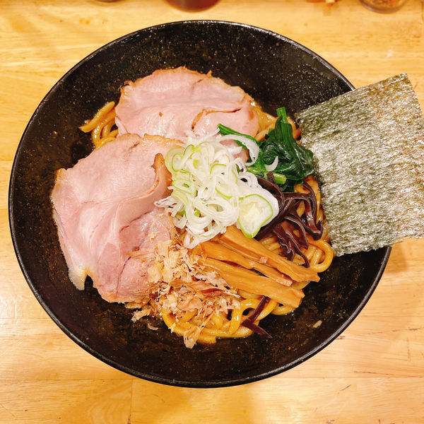 「カレー油そば」@麺屋あらき 竈の番人の写真