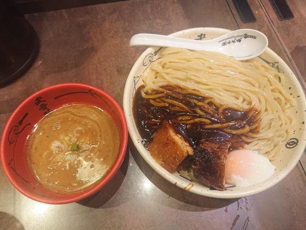 「濃厚外伝黒つけ麺５３０g（１２５０円）」@麺屋武蔵 武骨外伝の写真