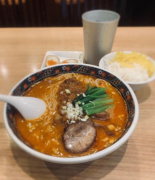 「排骨担々麺（大辛・バリカタ￥1080）他」@寿限無担々麺 上野店の写真