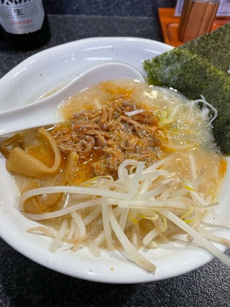 「肉うま辛麺」@麺処 八蔵の写真
