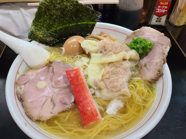 「上品塩　雲呑　内藤町7/8」@一条流がんこ総本家分家四谷荒木町の写真