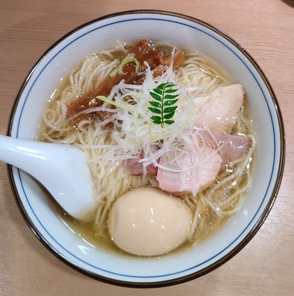 「のどぐろそば＋味玉＋替玉」@らぁ麺 くろ渦の写真