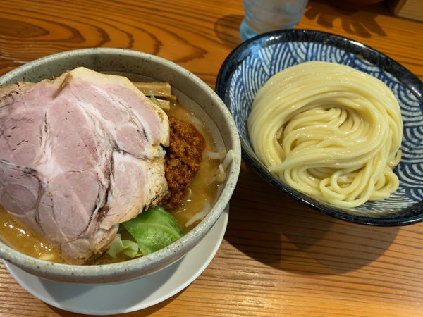 「つけそば（辛味噌）」@麺 一直の写真