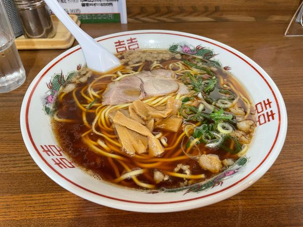 「黒い尾道ラーメン(870円)」@西國やの写真
