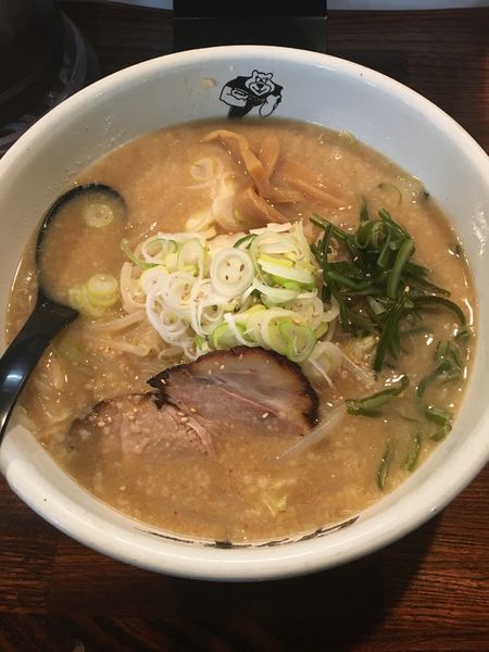「みそらーめん(850円)」@北海道らーめん 帯広ロッキー 亀戸店の写真