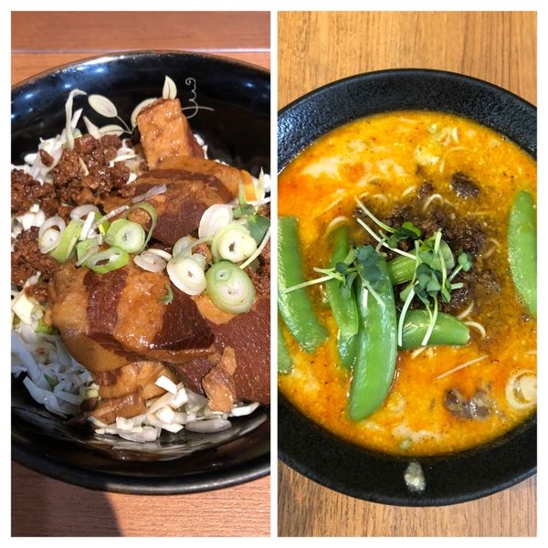 「坦々麺680角煮丼飯無し680」@四川屋台の写真