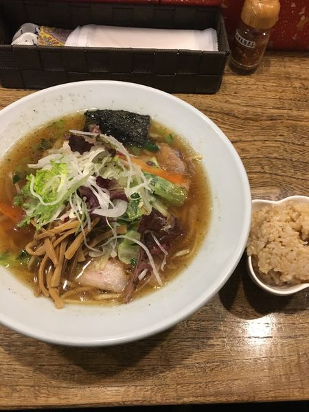 「生姜醤油ラーメン(1080円)」@自然派レストラン グレイト（GR8）の写真
