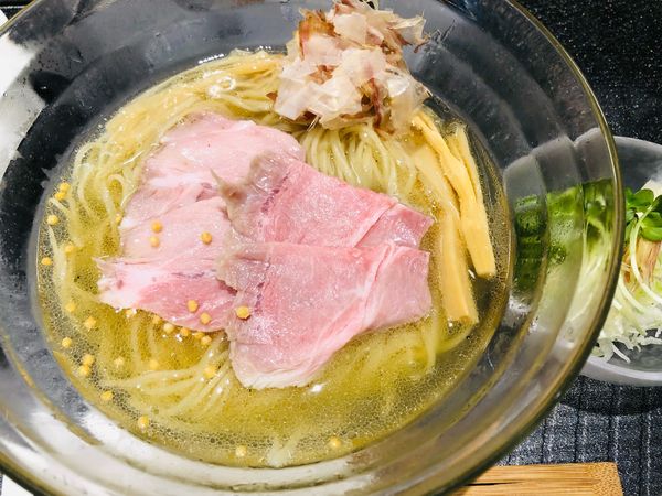 「冷やしいりこそば 1,000円」@らーめん 久遠の写真