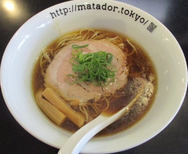 「醤油らぁ麺　1000円」@柳麺マタドールの写真