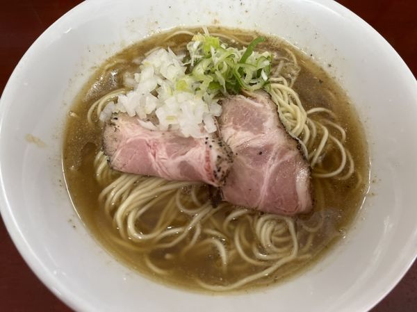 「煮干しラーメン＋和え玉 半玉」@麺屋 結の写真