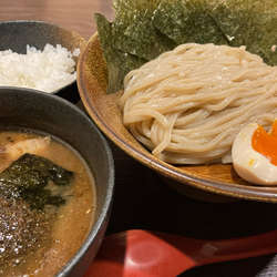 つけ麺　中盛　たまご　のり