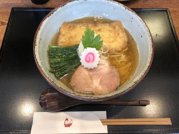 「中華そば850円」@中華蕎麦 きつねの写真