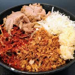 【限定】冷やし汁なしスッパメン(ニンニク)