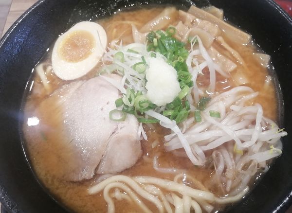 「上里味噌らーめん¥750」@蔵仕込らーめん KURA 上里SA店の写真
