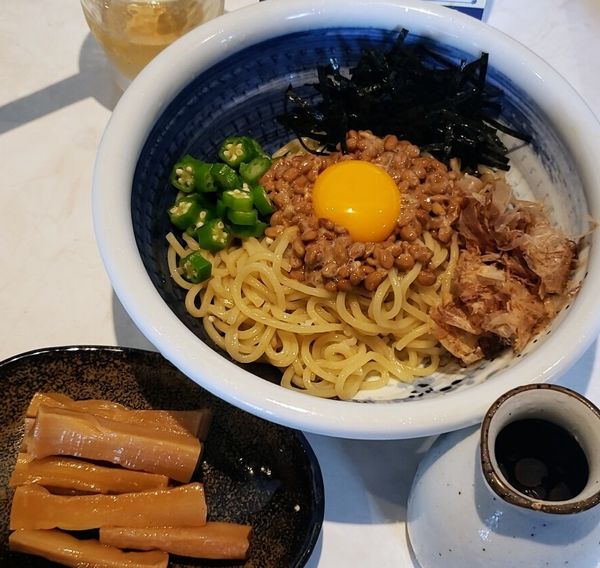 「限定 冷し（納豆）９００円」@蘭丸の写真