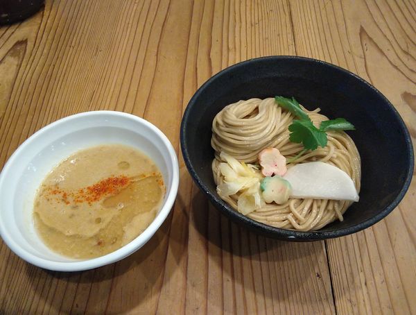 「銀だら西京味噌つけ麺900円」@鮮魚らーめん 五ノ神水産の写真