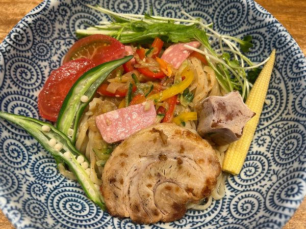 「冷やし中華」@麺恋処 爆龍の写真