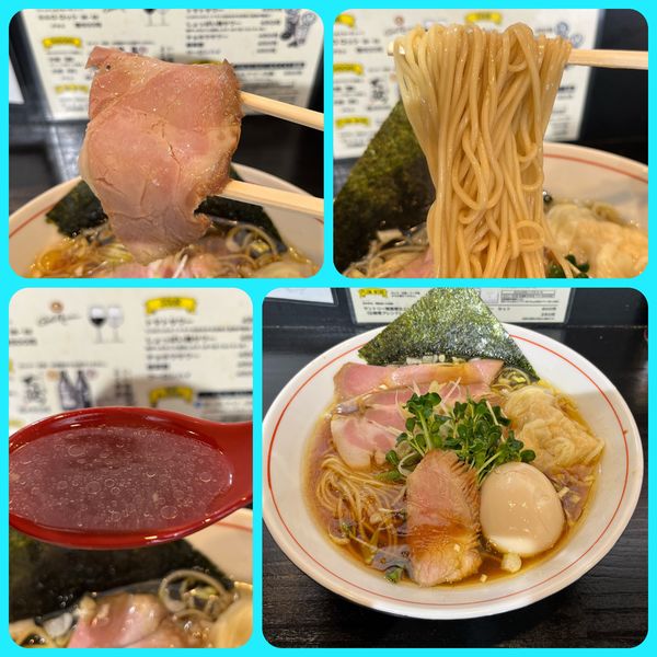 「特製そば 鶏いりこ¥970」@らぁ麺すみれ堂の写真