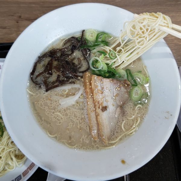 「白丸元味(820円)」@IPPUDO RAMEN EXPRESS 鳥栖プレミアム・アウトレット店の写真