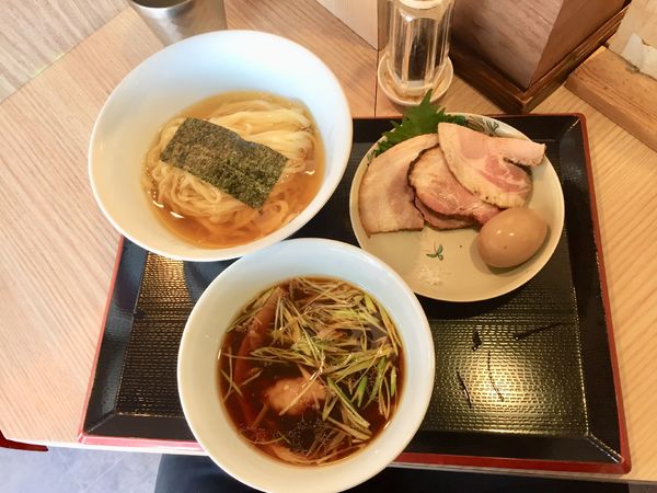 「【限定】特製醤油つけ麺【1550円】」@中村麺三郎商店の写真