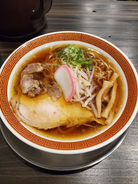 「らーめん正油②」@仲吉荘の写真