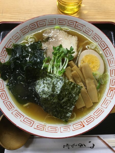 「ラーメン(500円)」@ラーメン甘味処 美松の写真