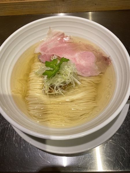 「塩そば肉丼セット」@成城青果の写真