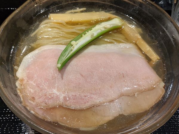 「限定冷やし煮干し」@中華そば 無限の写真