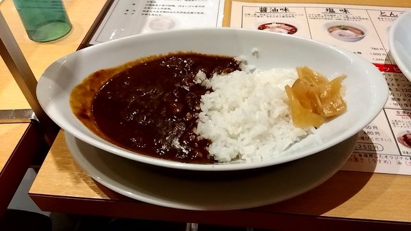 「カレーライス（ハーフ）」@らぁ麺食堂 吉凛の写真