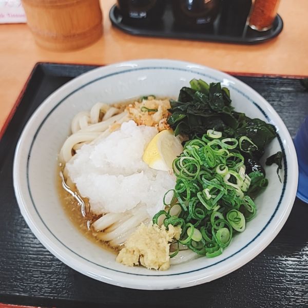 「冷 おろしぶっかけ 小」@讃岐うどん こがね 高松桜町店の写真