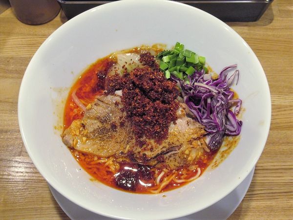 「麻辣担々麺（850円）」@らぁ麺 THE FACTORYの写真