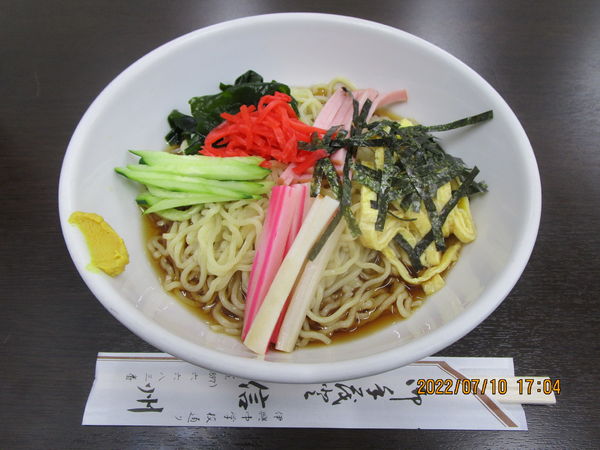 「冷し中華そば 850円」@信州の写真