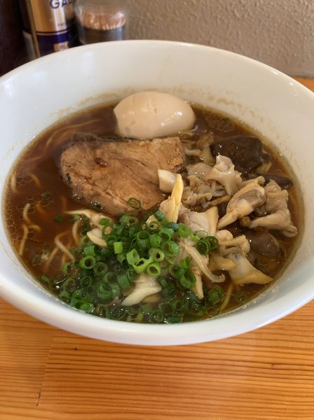 「限定茸とあさりのらーめん」@ラーメン大木戸の写真