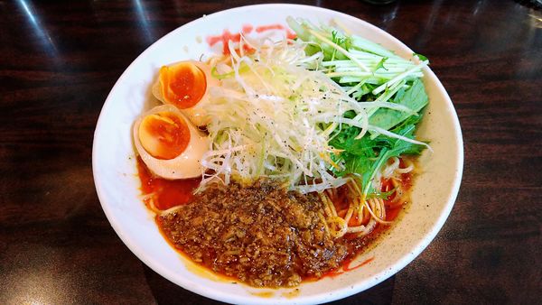 「【川崎店限定】冷やし担々麺」@なんつッ亭 参 川崎店の写真