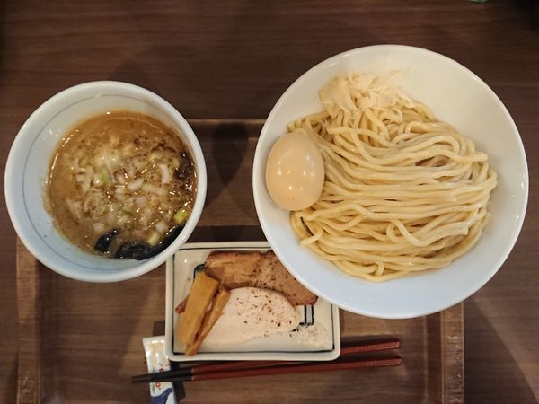 「味玉つけめん」@つけめん さなだの写真