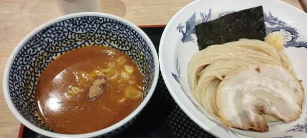 「鶏豚骨つけ麺（800円）」@豚骨一燈 イトーヨーカドー船橋店の写真