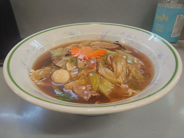 「広東麺」@新京の写真