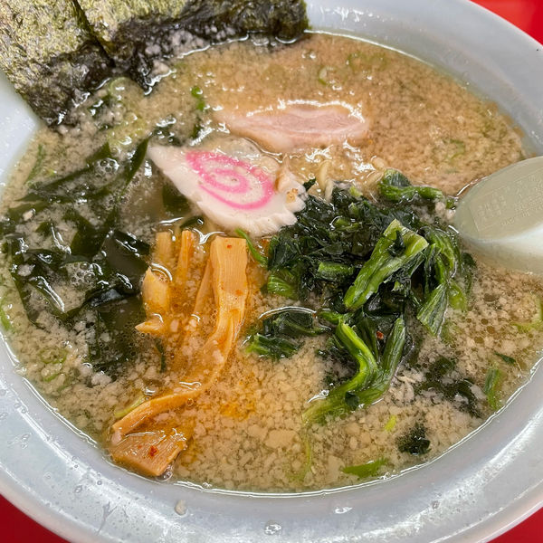 「ラーメン 650円 半麺 -50円」@ラーメンショップ 太田店の写真