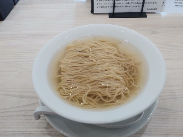 「限定　山塩冷やしかけらぁ麺　650円」@うえんで 喜多方店の写真