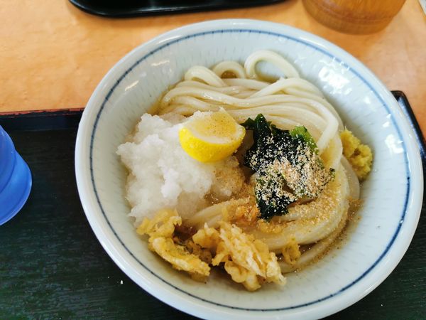 「おろしぶっかけ」@讃岐うどん こがね 高松桜町店の写真